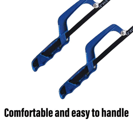 Aluminum Alloy Mini Hand Saw for Woodworking Household Hacksaw Frame with Blade