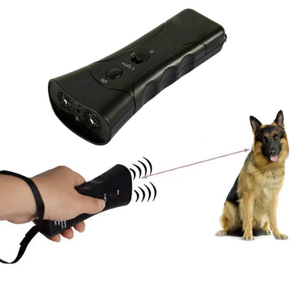 Ultrasonic Dog Repeller Device Anti Dog Approaching Trainer Tool Outdoor Control