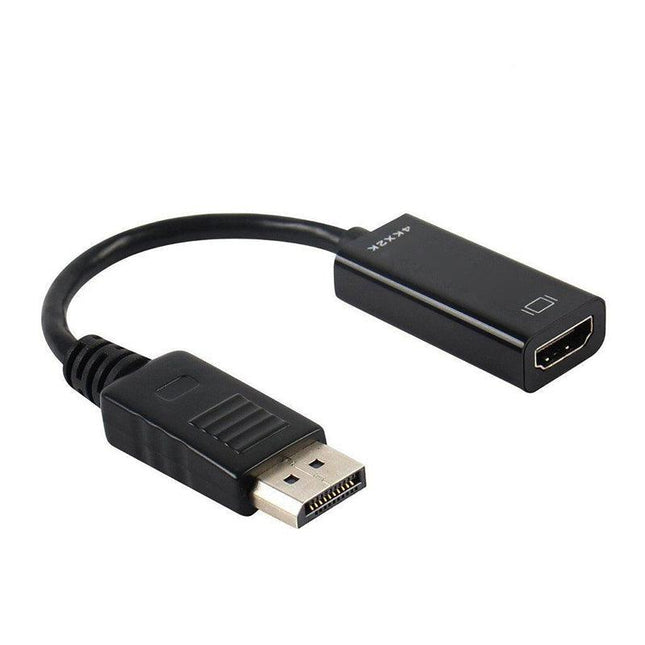 4K 30Hz DP to HDMI Adapter Cable 25cm Displayport Converter for Monitor Projector