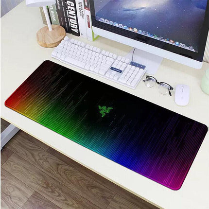 Gaming Keyboard and Mouse Pad Extended Desk Mat 800x300mm Non Slip Base