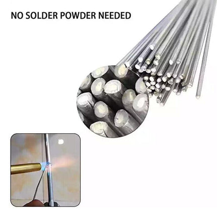10-50X Aluminium Low Temp Welding Rods Durable Flux Cored Brazing Repair Sticks
