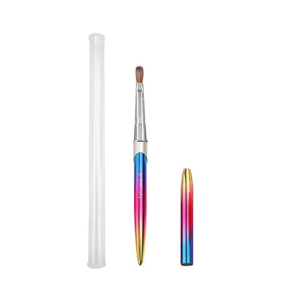 Kolinsky Acrylic Nail Art Brush Manicure Powder Professional Tools Size 2-18