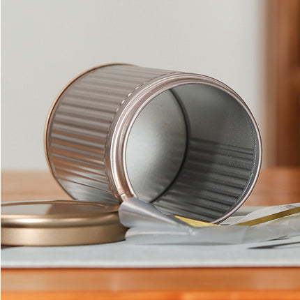 4PCS Tea Storage Container Portable Tea Sealed Jar Home Office Empty Tea Can