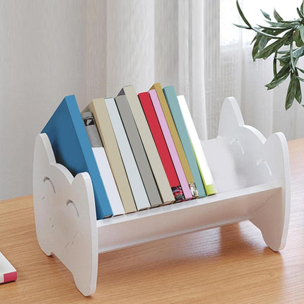 Multifunctional Book Organizer Desktop Shelf Storage Bookcase for Office Home