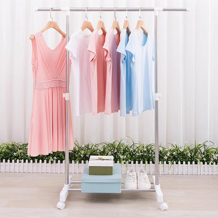 Floor-Standing Clothes Drying Rack Space Saving Durable for Home Balcony Use