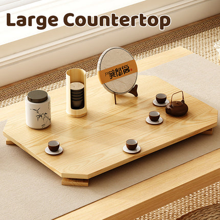 Foldable Bed Table Laptop Desk Dining Tray Space Saving Sturdy Stable Portable