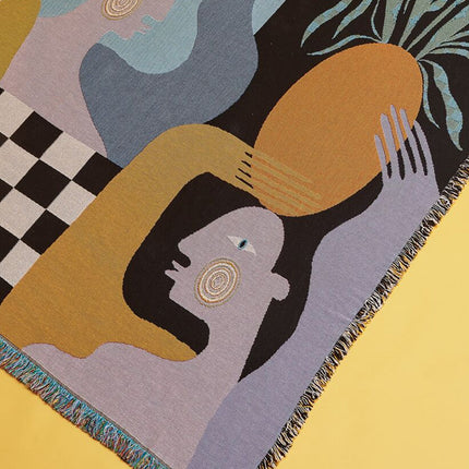 Nordic INS Style Room Decorative Tapestry Design Wall Hanging Home Decor Durable