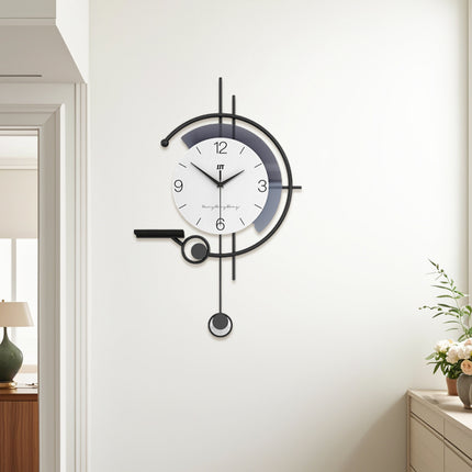 Creative Modern Minimalist Wall Clock Silent for Living Room Bedroom Home Decor