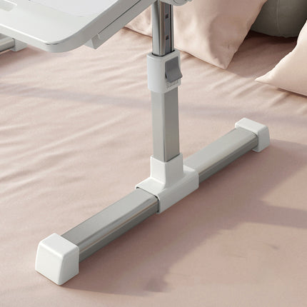 Adjustable Laptop Bed Table Space Saving Sturdy Durable for Work and Study