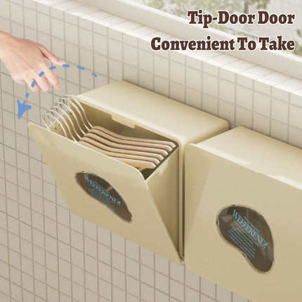 Wall Mounted Storage Box Narrow Gap Organizer Hanging Shelf Container Bathroom
