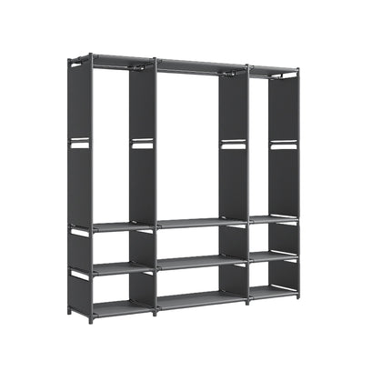 Home Simple Freestanding Multi-Functional Coat Rack Easy Assembly Durable