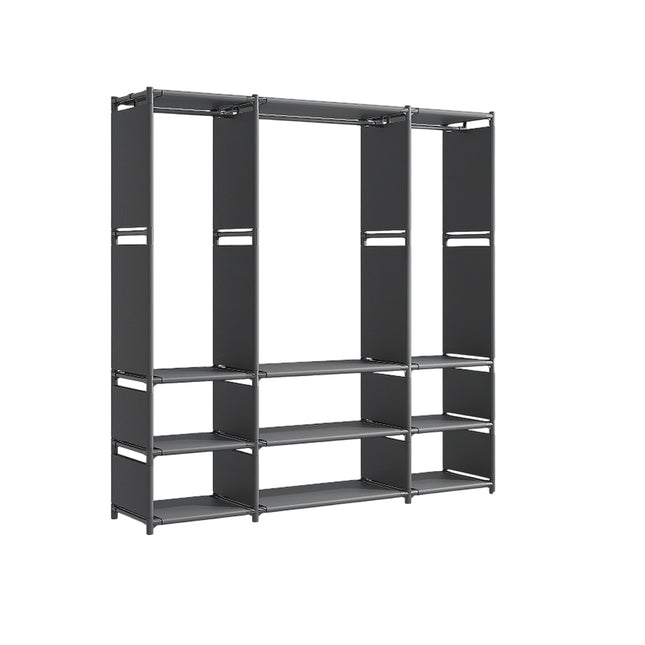 Home Simple Freestanding Multi-Functional Coat Rack Easy Assembly Durable