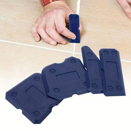 20pcs Caulk Smear Scraper Set Kitchen Bathroom Sink Sealant Joint Finishing Tool