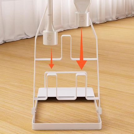 Modern Vacuum Cleaner Storage Rack Holder for Living Room Home Organizer Stand