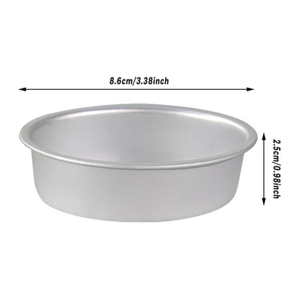 20pcs Oval Cheesecake Mold Non Stick Baking Tray for Pastry Cake Dessert Making