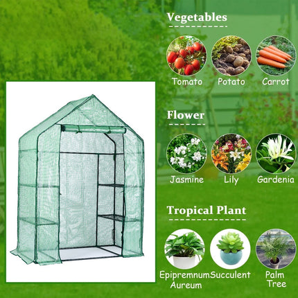 Greenhouse Garden Shed Indoor Outdoor Plant Tent Rainproof Heat Insulation
