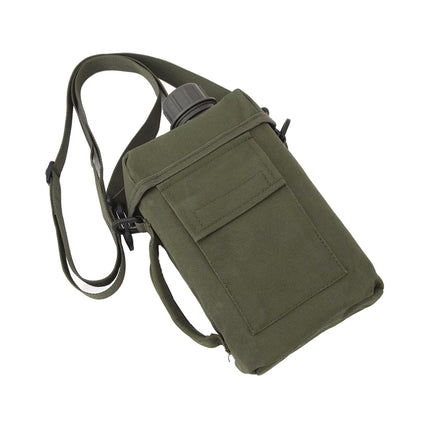 2 Litre Patrol Canteen with Cover and Strap Waterproof Outdoor Water Bottle