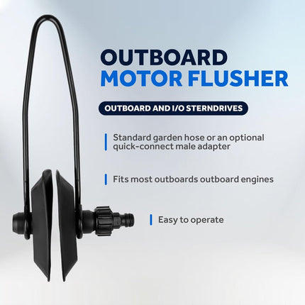 Engine Muffs Flusher Boat Outboard Marine Engine Ear Muffs Salt Water Cleaning
