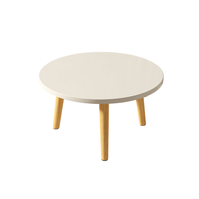 50x30cm Round End Table 1-Tier Side Table Small Coffee Table For Living Room