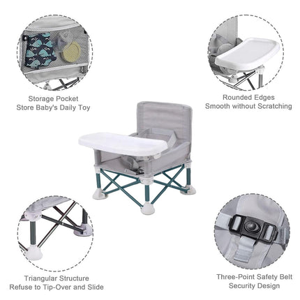 Portable Folding Dining Chair for Little Ones Travel Outdoor Camping Use