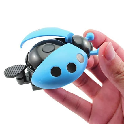 4PCS Ladybug Bicycle Bell Colourful Beetle Bike Horn Cycling Ring Bell for Road