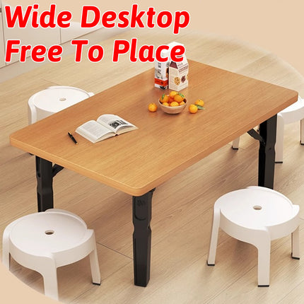 Folding Small Table Dining Coffee Side Home Compact Portable 60 x 40 x 36cm