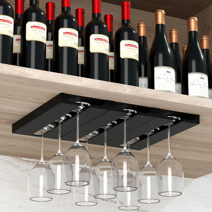 Wine Glass Hanging Rack Set 2 Pieces Red Wine Rack for Storage and Draining