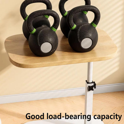 Adjustable Small C Shaped Side Table for Sofa Modern End Table Height
