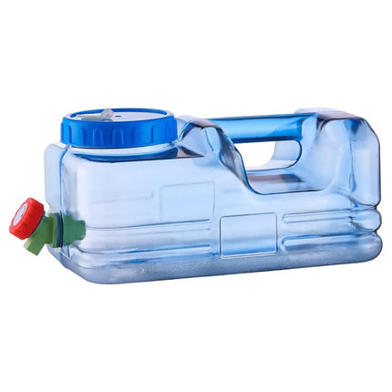 Outdoor Square Water Storage Bucket With Tap For Travel Camping Drinking Use