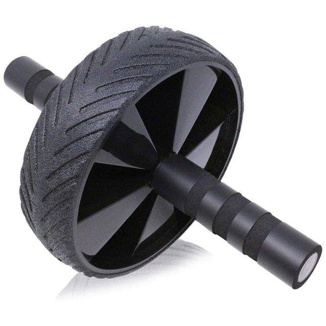 Ab Roller Wheel Push Up Core Trainer for Home Fitness Exercise Waist Workout Use