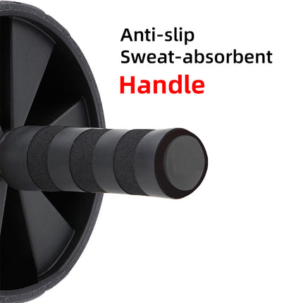Ab Roller Wheel Push Up Core Trainer for Home Fitness Exercise Waist Workout Use
