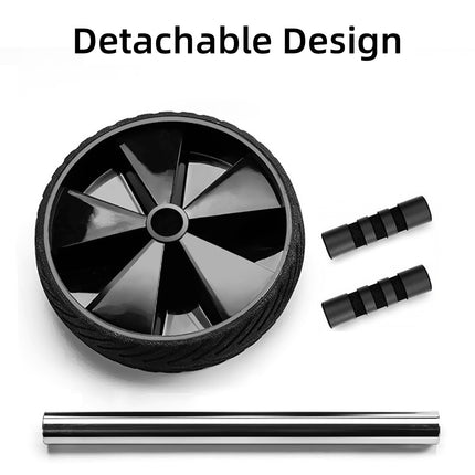 Ab Roller Wheel Push Up Core Trainer for Home Fitness Exercise Waist Workout Use