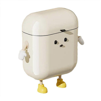 Wall Mounted Trash Can Kitchen Waterproof Waste Bin with Lid for Home Office