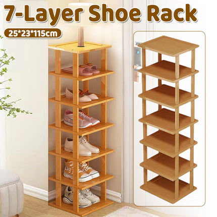 7-Layer Shoe Rack Household Multi Layer Multi Functional Shoe Storage Organizer