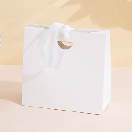 4PCS Paper Gift Bag with Ribbon Durable Gift Bags for Birthday Party Favors