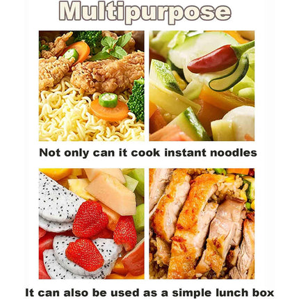 Ramen Bowl Set Microwave Ramen Cooker Instant Noodles Bowl With Chopsticks