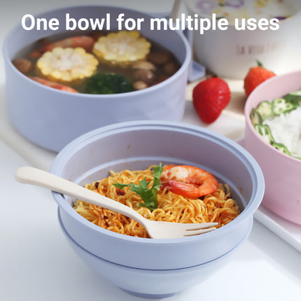 Ramen Bowl Set Microwave Ramen Cooker Instant Noodles Bowl With Chopsticks