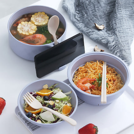 Ramen Bowl Set Microwave Ramen Cooker Instant Noodles Bowl With Chopsticks
