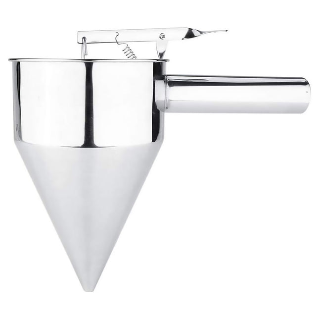 Stainless Steel Funnel Small Octopus Balls Tools With Rack Cupcakes Baking Dispe