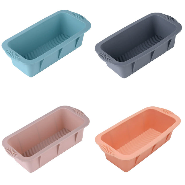 2pcs Large Capacity Ice Cube Tray Mold Rectangle Silicone Ice Grid Maker Kitchen