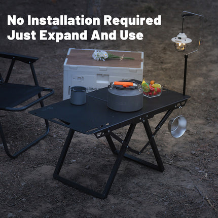 Outdoor Foldable Tactical Camping Table Metal Ultra Lightweight