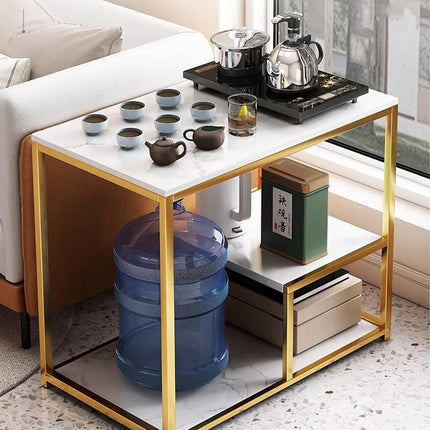 Marble Coffee Table Nesting Tables Sofa Side Bed End Modern Home Furniture