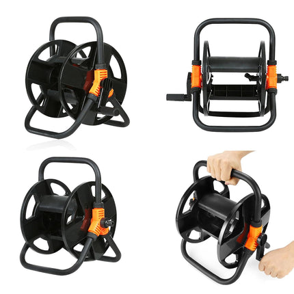 Garden Hose Storage Rack Pipe Holder Car Wash Water Winding Reel Organizer