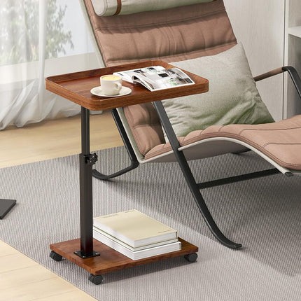 Trolley U-shaped Side Cabinet Multi-functional Luxury Mobile Bedside Table