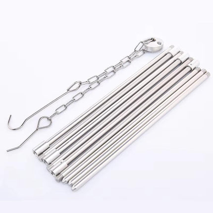 Camping Tripod Outdoor Cooking Pot Cast Iron Fire Grill Oven for Picnic Campfire