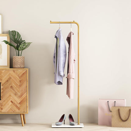 Modern Metal Clothes Rack Space Saving Standing Garment Hanger for Home Bedroom