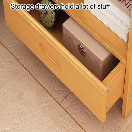 Coat Rack with Drawers Storage Cabinet for Bedroom Living Room Space Saving