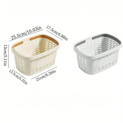 Bathroom Storage Basket Handheld Bath Basket Toiletries Organizer Shower Caddy