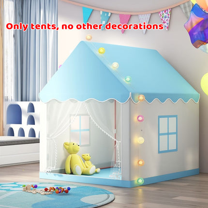 Indoor Kids Game Castle Tent Durable for Toddler Indoor Game Room Bedroom Play