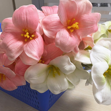 10PCS Artificial Tulip Realistic Fake Flowers for Home Office Wedding Decoration